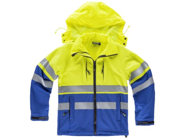 Workshell fluor azul   amarillo a.v.