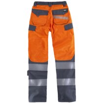 Pantalon fluor naranja a.v. gris oscuro personalizado