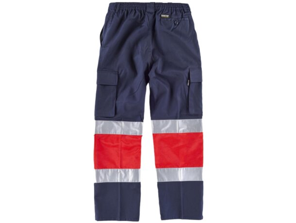 Pantalon fluor marino rojo a.v. barata