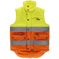 Chaleco fluor amarillo a.v. naranja a.v. personalizada