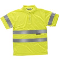 Polo fluor amarillo a.v. personalizado Polo fluor amarillo a.v. personalizado