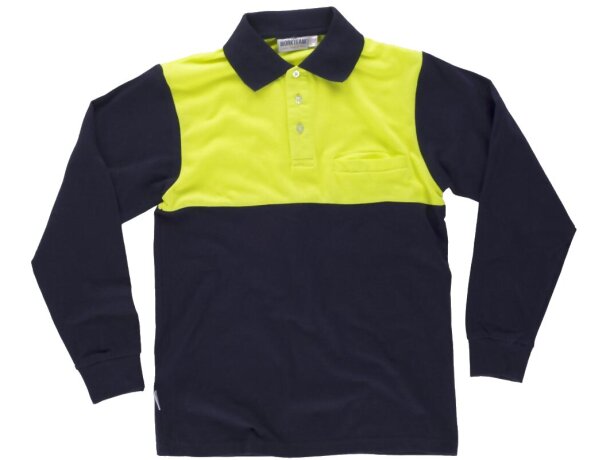 Polo fluor marino amarillo a.v.