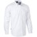 Camisa de manga larga con bolsillo blanca
