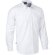 camisa de manga larga con bolsillo personalizada blanca blanco