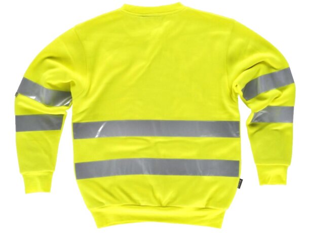 Sudadera fluor amarillo a.v.