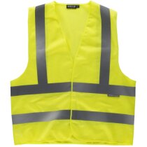 Chaleco fluor amarillo a.v. personalizada