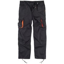 Pantalon future negro naranja a.v. personalizada