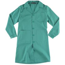 Bata sanitaria femenina entallada con pinzas