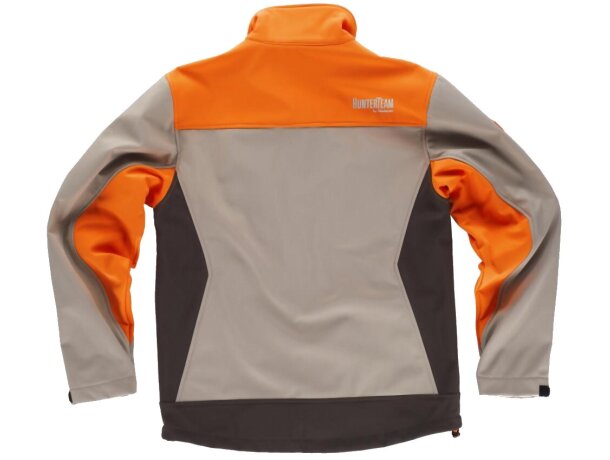 Workshell sport beige naranja a.v. marrón