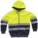 Sudadera reflectante personalizada Girón con capucha y cremallera