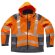 Workshell fluor naranja a.v. gris oscuro