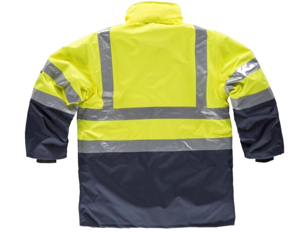 Parka fluor marino amarillo a.v.