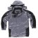 Parka future gris negro