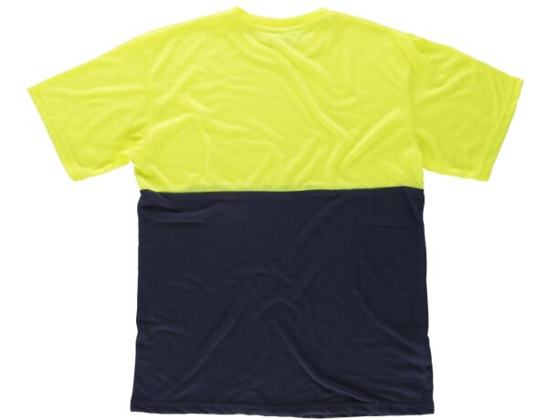 Camiseta fluor marino amarillo a.v. personalizado