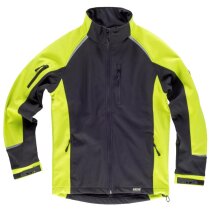 Workshell sport negro amarillo a.v.