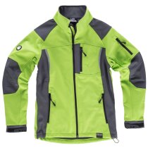 Chaqueta workshell transpirable reflectante unisex