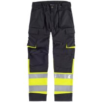 Pantalón multibolsillos combinado alta visibilidad