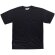 Camiseta Oshawa fluor poliéster 130g cuello canalé visibilidad Negro