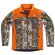 Workshell sport camuflaje bosque verde naranja a.v.