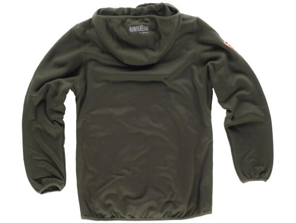 Chaqueta sport verde caza camuflaje marrón