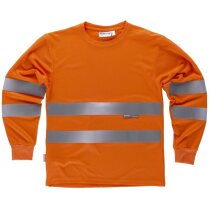 Camiseta fluor amarillo a.v. personalizado Camiseta fluor amarillo a.v. personalizado