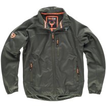 Parkas merchandising softshell con cierre invertido