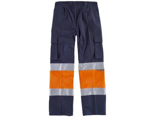 Pantalon fluor marino naranja a.v. para empresas