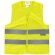 Chaleco reflectante amarillo niños con velcro