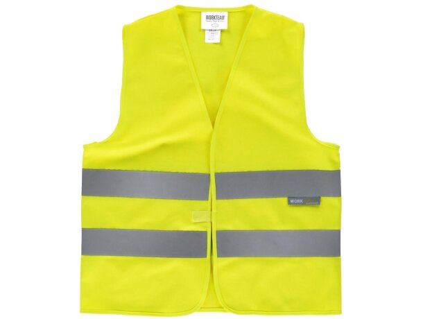 Chaleco lo pequeño amarillo a.v. personalizada