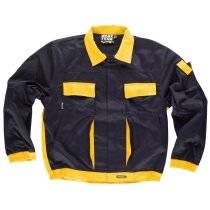 Cazadora future negro amarillo