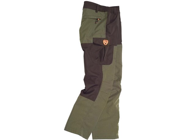 Pantalon sport verde caza/marron