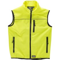 Chaleco fluor amarillo a.v. personalizado