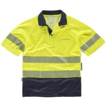 Polo fluor amarillo a.v. marino