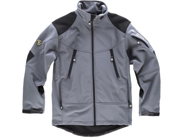 Workshell sport gris negro