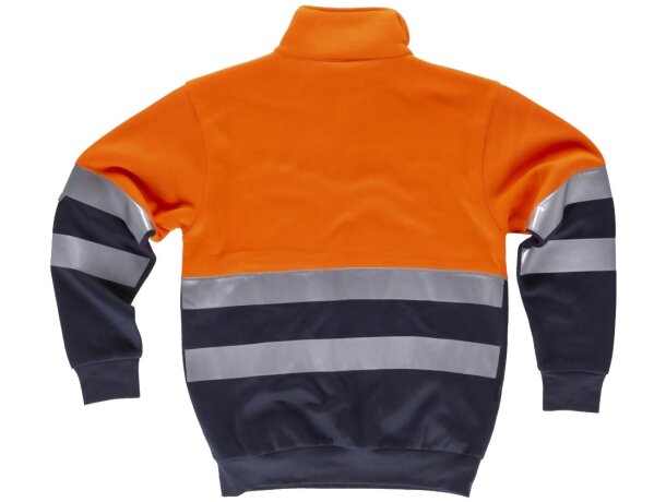 Sudadera fluor naranja a.v. marino