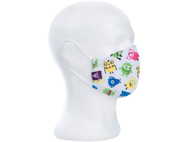 Mascarilla reutilizable con estampado infantil