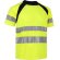 Camiseta&nbsp;de&nbsp;alta visibilidad&nbsp;Chadan poliéster transpirable amarillo