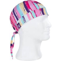 Bandana de cocina Yugawara en poliéster elástico estampado