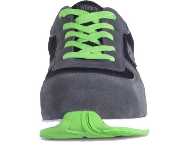 Zapato protección gris verde lima personalizada