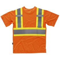 Camiseta fluor naranja av amarillo av personalizada