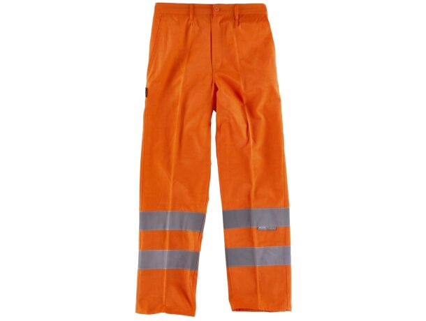 Pantalon fluor naranja a.v. economico