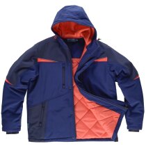 Parka future gris oscuro negro verde lima personalizado Parka future gris oscuro negro verde lima personalizado