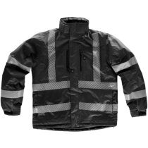 Parka fluor negro