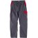 Pantalon future gris rojo personalizado