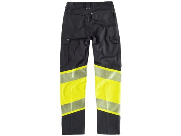 Pantalon fluor negro amarillo a.v. personalizada