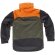 Chaqueta sport verde caza naranja a.v. negro