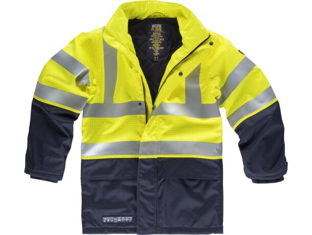 Parka prendas técnicas amarillo a.v. marino