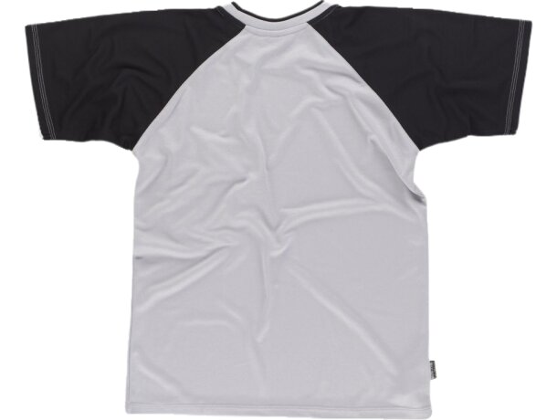 Camiseta future gris claro negro