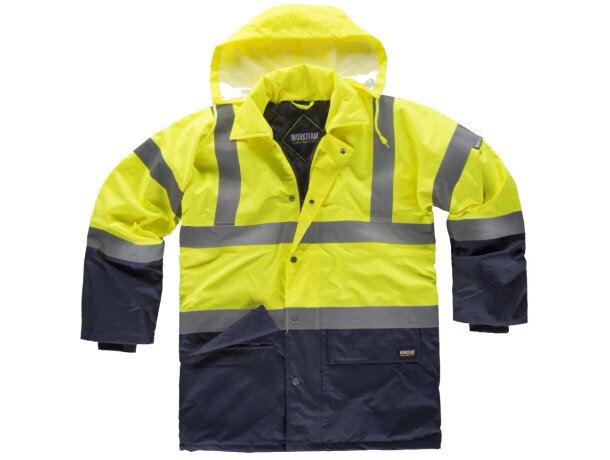 Parka fluor amarillo a.v. marino