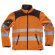 Workshell fluor naranja a.v.  negro